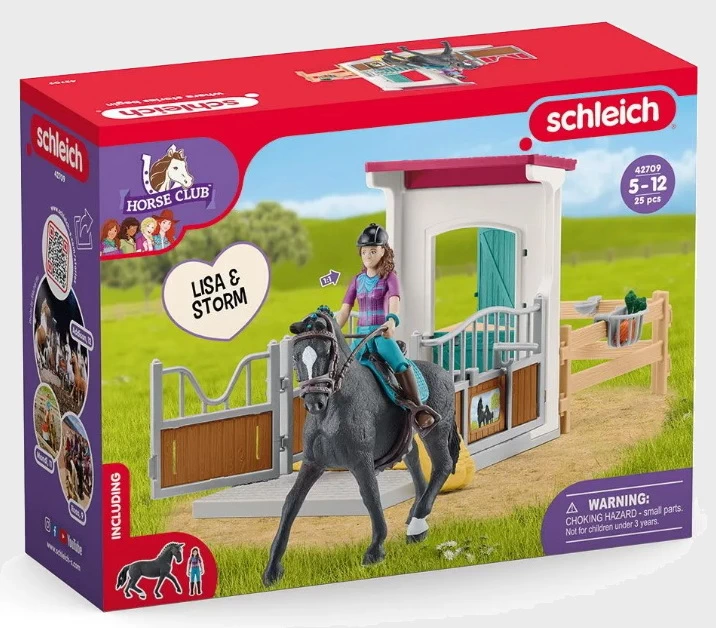 Pferdebox mit Lisa & Storm - schleich (42709) Horse Club