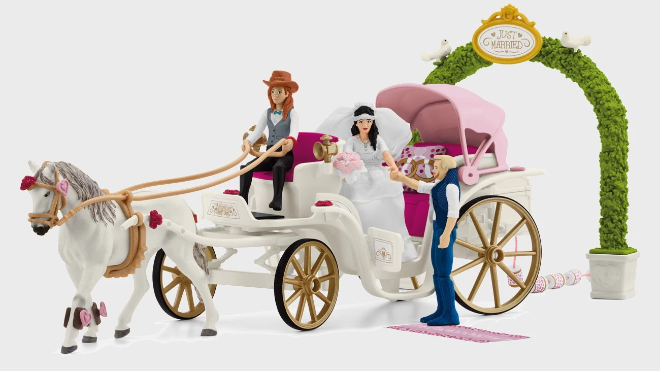 Hochzeitskutsche - schleich (42641) Horse Club